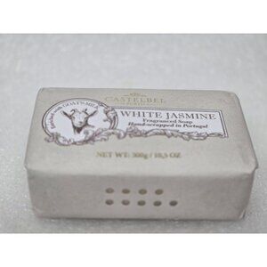 Castelbel White Jasmine Hand-Wrapped Goats Milk Soap 10.5 Oz Fragranced Portugal